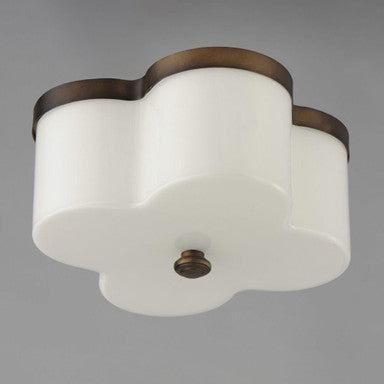 Maxim Lighting 12240WTANB Clover Flush Mount Ceiling Light - Top View