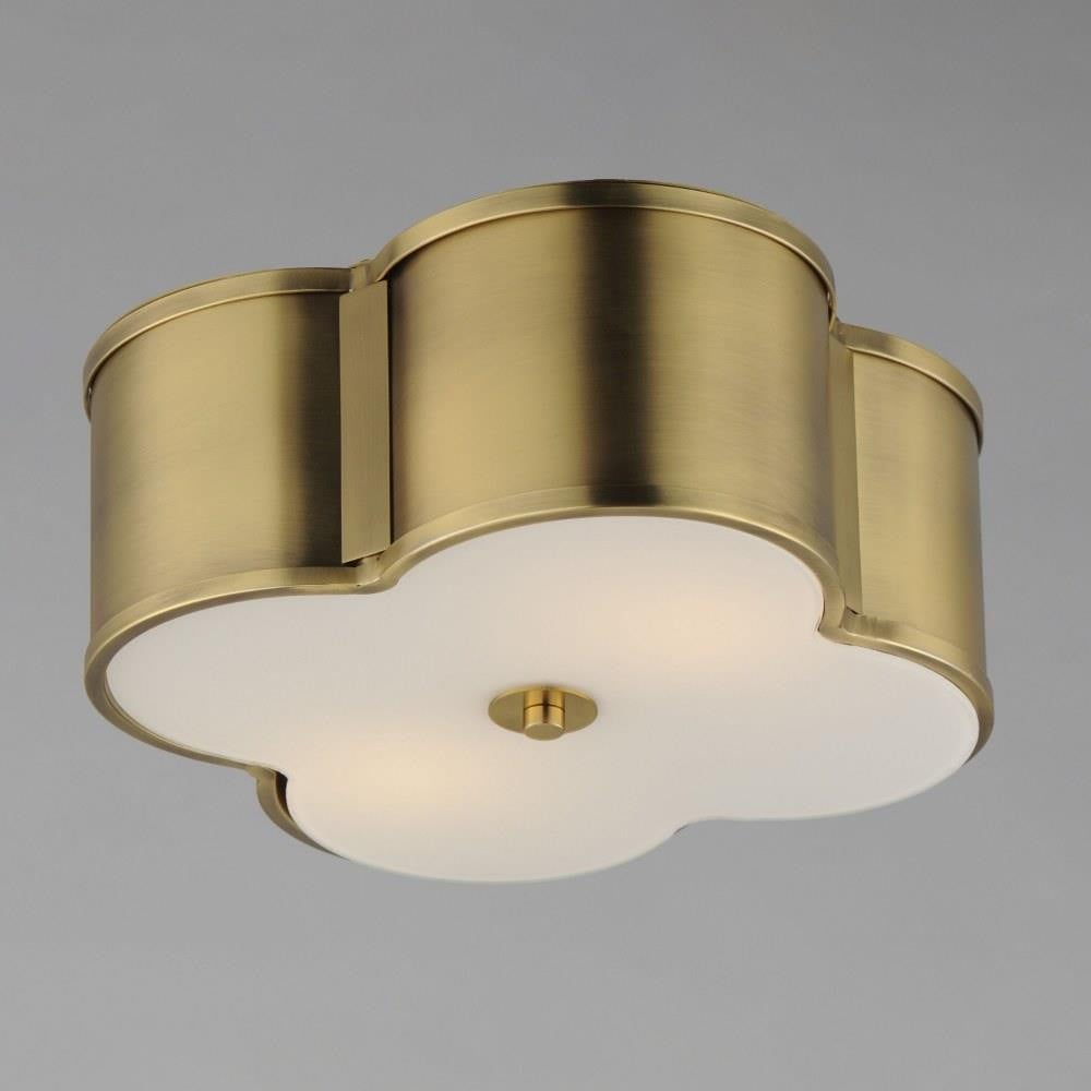 Maxim Lighting 12247WTPN Clover Flush Mount Ceiling Light - Angled View