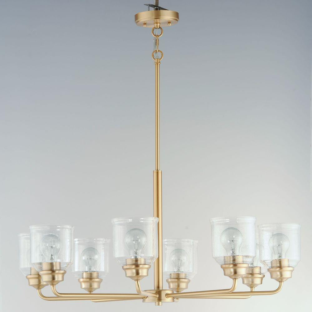 Maxim Lighting 12268CDHR Acadia Chandelier Full Hanging View