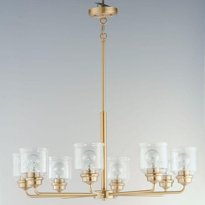 Maxim Lighting 12268CDHR Acadia Chandelier Full Hanging View