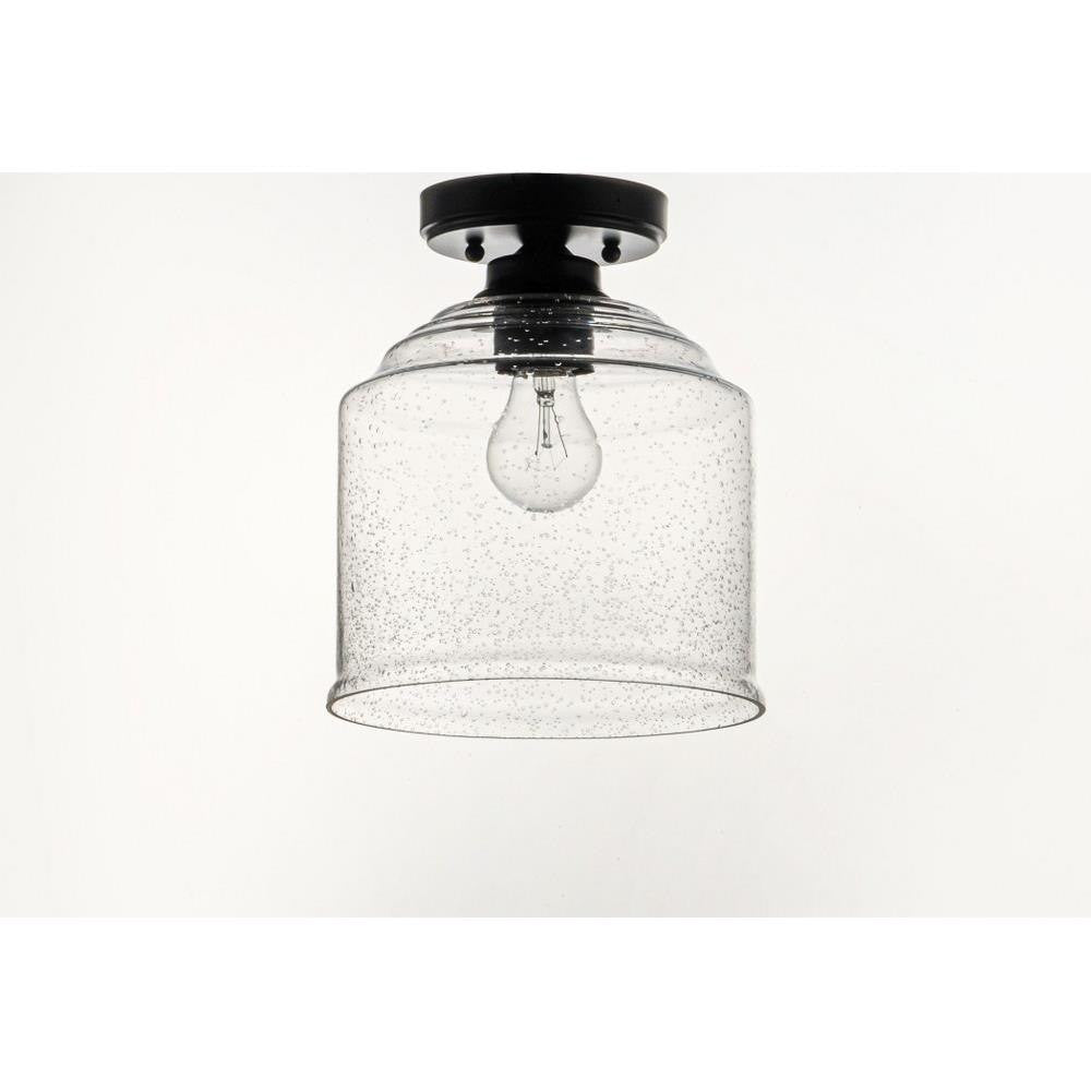 Maxim Lighting 12270CDSN Acadia Semi-Flush Ceiling Light Front View