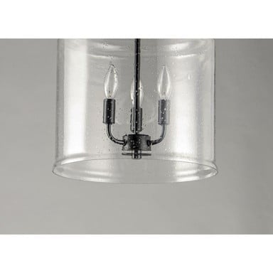 Maxim Lighting 12273CDSN Acadia 3 Light Pendant - Interior Candelabra Detail