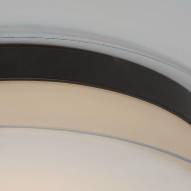 Maxim Lighting 12286CLSWSN Duo LED Flush Mount Ceiling Light - Detail Close-Up