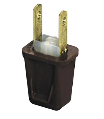 Leviton 123-P Residential Grade Plug 10 Amp, 125 Volt