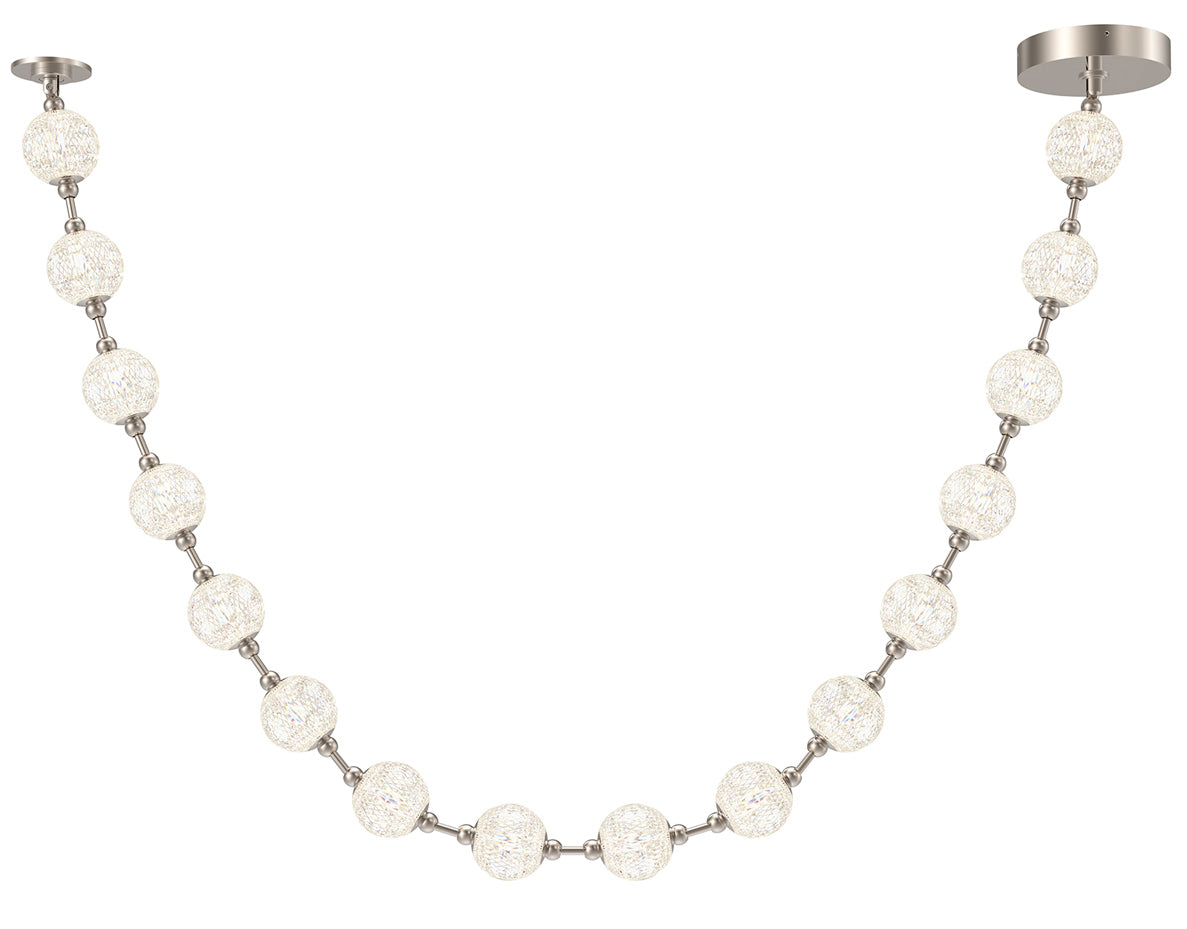 Alora Lighting PD321716PN Marni LED 4.38 inch Polished Nickel Pendant Ceiling Light