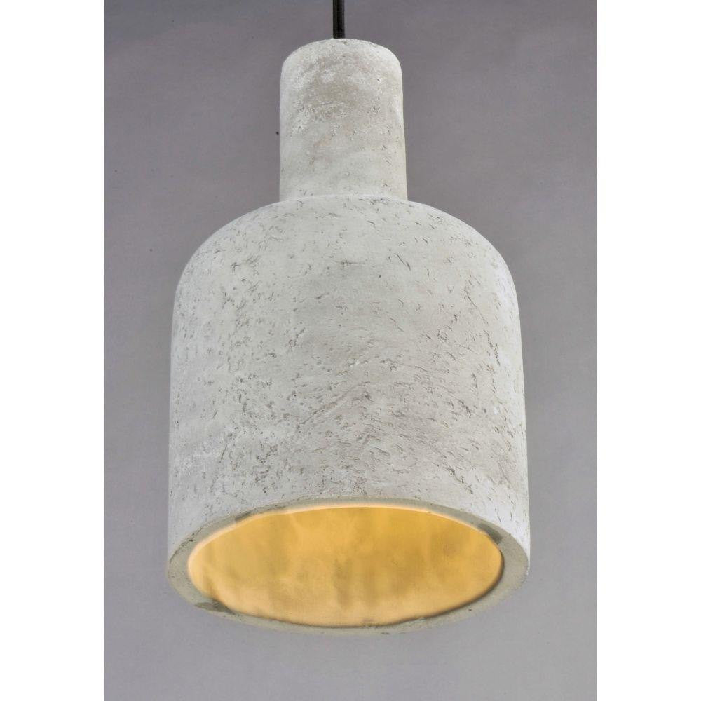 Maxim Lighting 12395GYPC Crete 1 Light Gray Concrete Mini Pendant - Bottom Angle View
