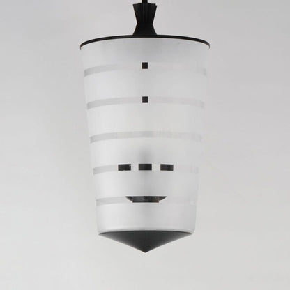 Maxim Lighting 12443CLFTBK Copacabana Pendant - Unlit Close-Up View