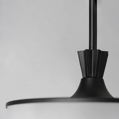 Maxim Lighting 12443CLFTBK Copacabana Pendant - Crown Detail