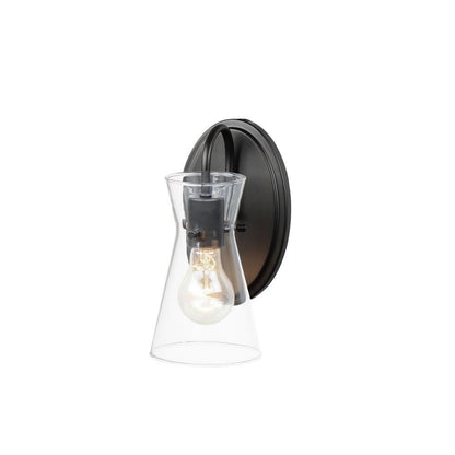 Maxim Lighting 12481CLBK Ava 1 Light Black Bath Vanity Wall Light Alternate View