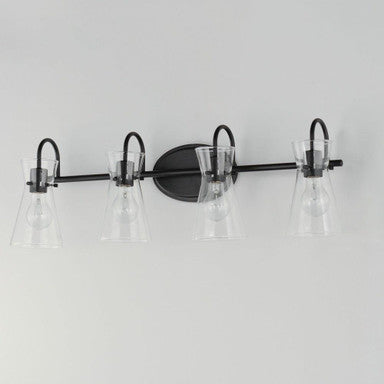 Maxim Lighting 12484CLPC Ava 4 Light Bath Vanity Wall Light - Angle View