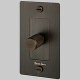 Buster + Punch NDK-453416 1G Dimmer Switch With B+P Logo,  Smoked Bronze Finish