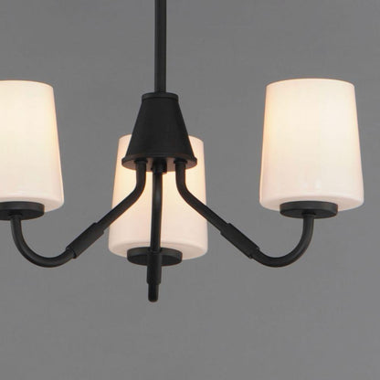 Maxim Lighting 12695WTPC Durham 3 Light Mini Chandelier Detail Shot