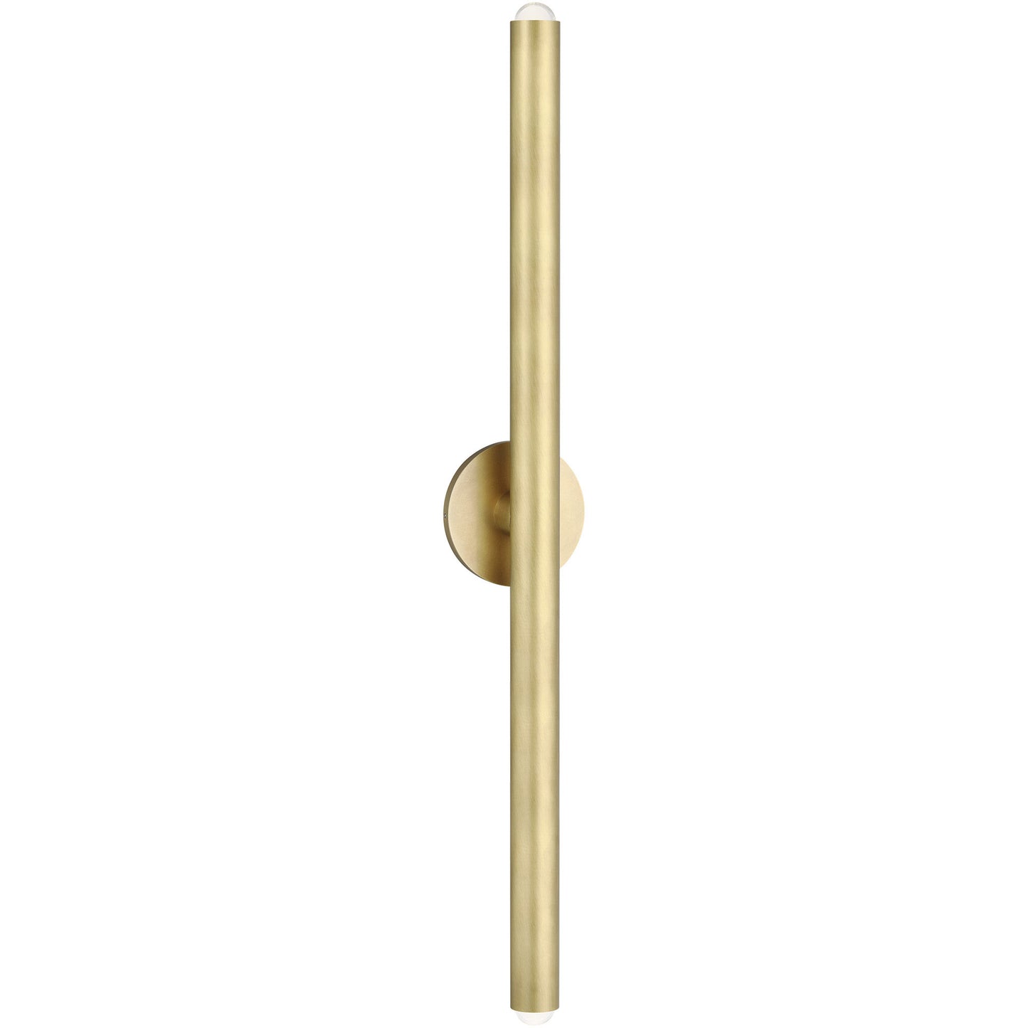 Visual Comfort Architectural KWWS10827NB Kelly Wearstler Ebell 2-Light LED Wall Sconce 2.8" Natural Brass 2700K