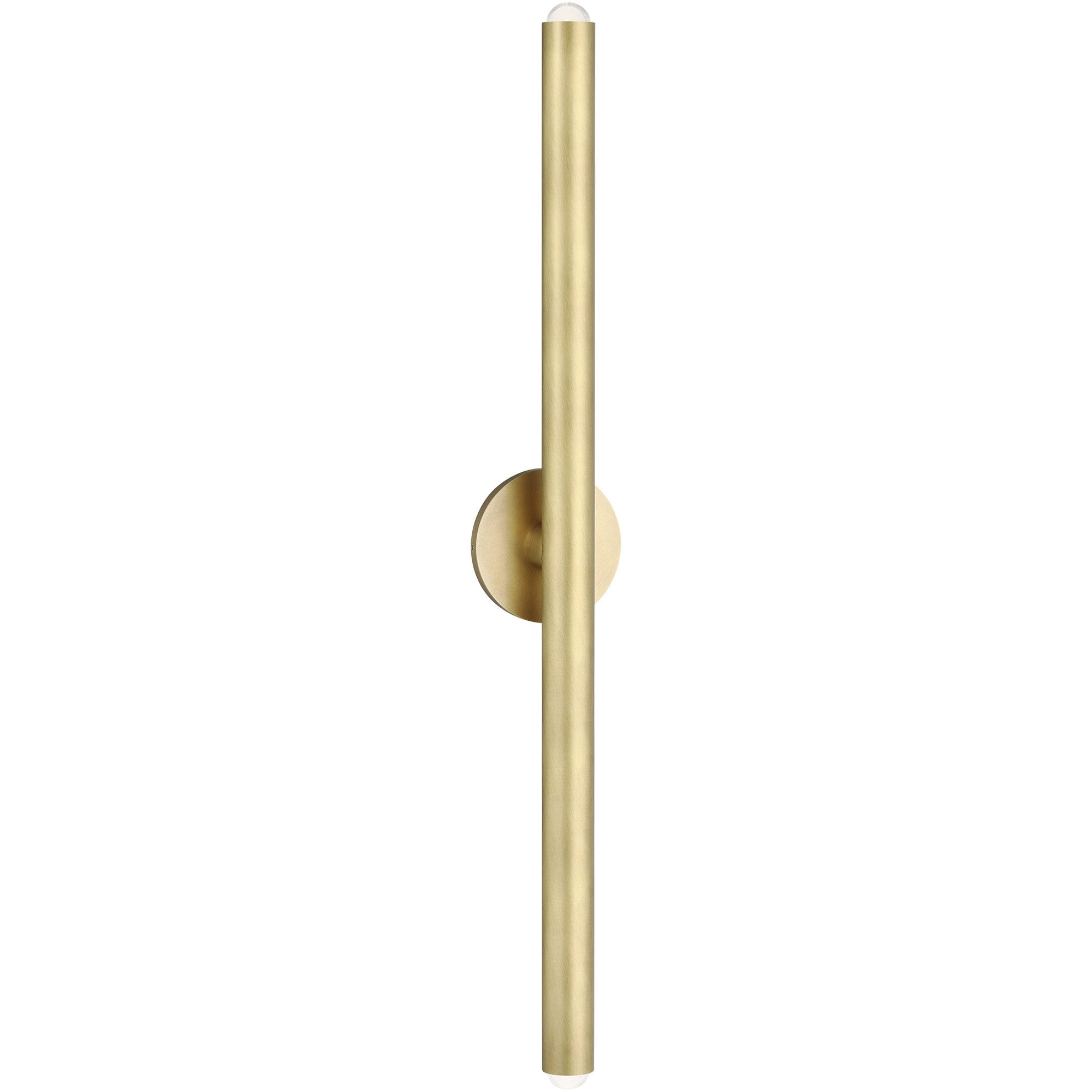 Visual Comfort Architectural KWWS10827NB Kelly Wearstler Ebell 2-Light LED Wall Sconce 2.8" Natural Brass 2700K