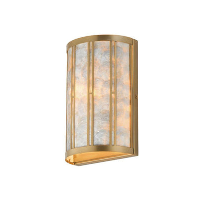 Maxim Lighting 12800CZNAB Miramar 1 Light Natural Aged Brass Wall Sconce - Product View