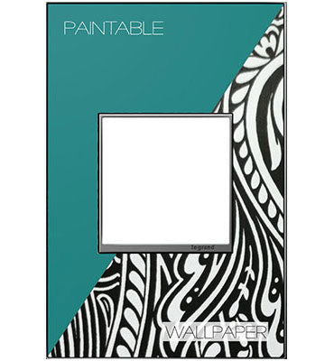 Legrand AWM1G2M4 Custom 1-Gang Screwless Wall Plate for Designer Switches and Outlets - Trim Finish: Magnesium
