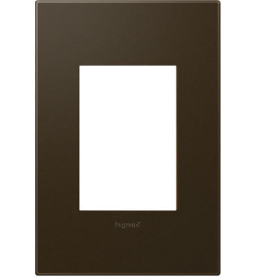 Legrand AWP1G3BR4 1-Gang-Plus Screwless Wall Plate - Finish: Bronze