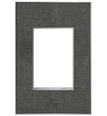 Legrand AWM1G3SL4 1-Gang-Plus Screwless Wall Plate - Finish: Slate Linen