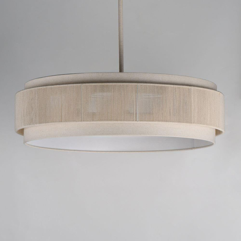Maxim Lighting 12814OFNAB Seacliff Pendant - Side Angle View