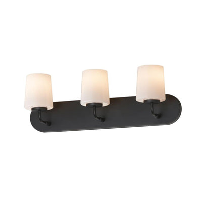 Maxim Lighting 12893WTPC Durham 3 Light 24 inch Polished Chrome Bath Vanity Wall Light