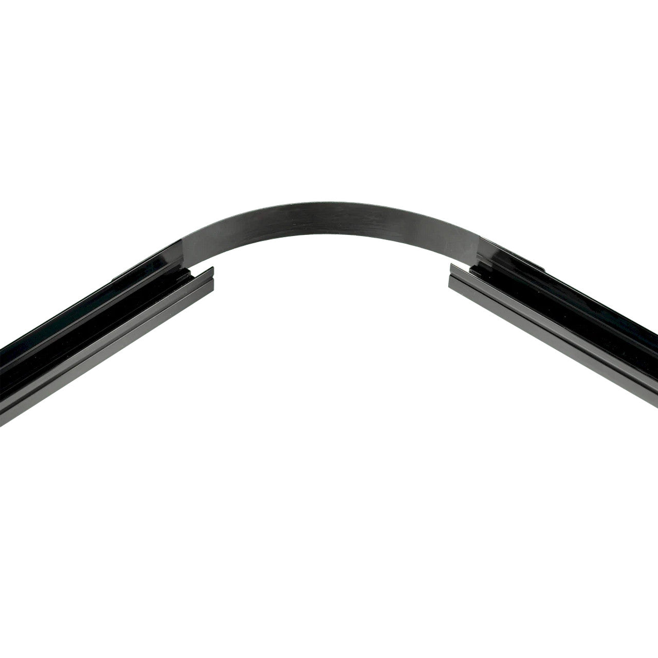 American Lighting 12VAC-H3-CHANSH-ANGL Black Aluminum Connector Angle Shield for 12VAC-H2-CHANSH