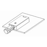 Westgate TR-JBEF-WH 3-Wire Track J-Box End Feed Kit - White