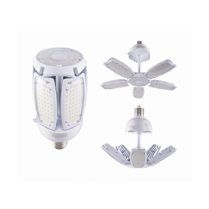 Satco S39679 LED HID Replacement, Wattage 90W, Color Temperature 5000K, EX39, Adjustable Beam Angle, Voltage 100-277V