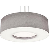 AFX Lighting MCP3044MBBK-GY 30-in 25W Montclair Pendant Light, 4-Light, E26, 120V, Gray