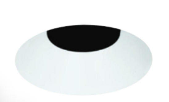 Visual Comfort Architectural E4RLF-HZ Element 4 Inch Round Flangeless Flat Shower Trim, Antique Bronze Finish