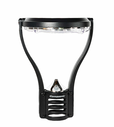 Gama Sonic 132i90012 Modern Solar Post Light – 3” Fitter