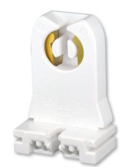 Leviton 13354 Medium Base, Bi-Pin, Fluorescent Lamp holder, Tall Profile, Quick-Connect 18AWG