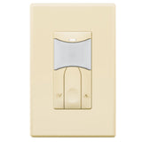 SensorWorx SWX-123-D-LA Wall Switch Sensor - Dual Tech - Manual On - 0-10V Dimming - 120-277V - Light Almond