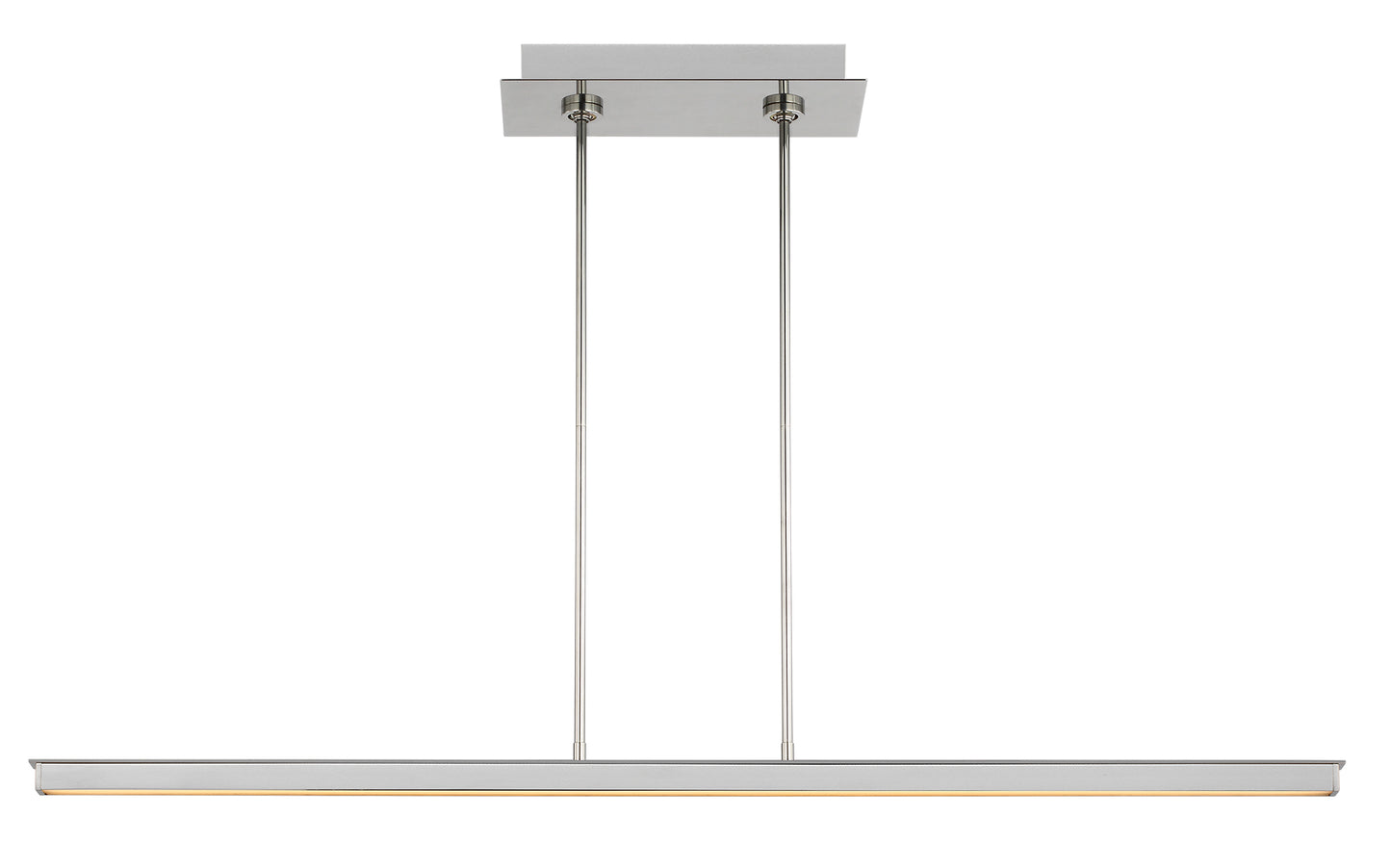 Visual Comfort Architectural 700LSSTG48PSS-LED927 Modern Mick De Giulio Stagger 1 Light 47.4 inch Polished Stainless Steel Linear Chandelier Ceiling Light