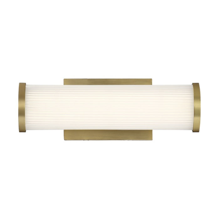 Nuvo 62-1591 Lena LED Vanity Fixture, 13IN, Color Temperature 3000K, Voltage 120V,  Brushed Brass