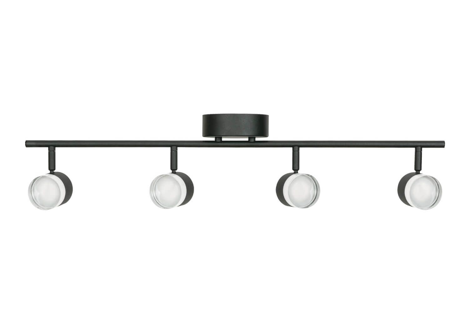 AFX Lighting GRGF4450L30D1BK Gregor 30 Inch LED Fixed Rail Light In Black