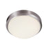 Trans Globe Lighting 13880 BN Bliss brushed nickel flush mount ceiling light