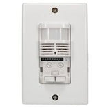 Intermatic IOS-DOV-DTD-WH Commercial Grade In-Wall 0-10 V Dimming Dual Tech Occupancy/Vacancy Sensor, White