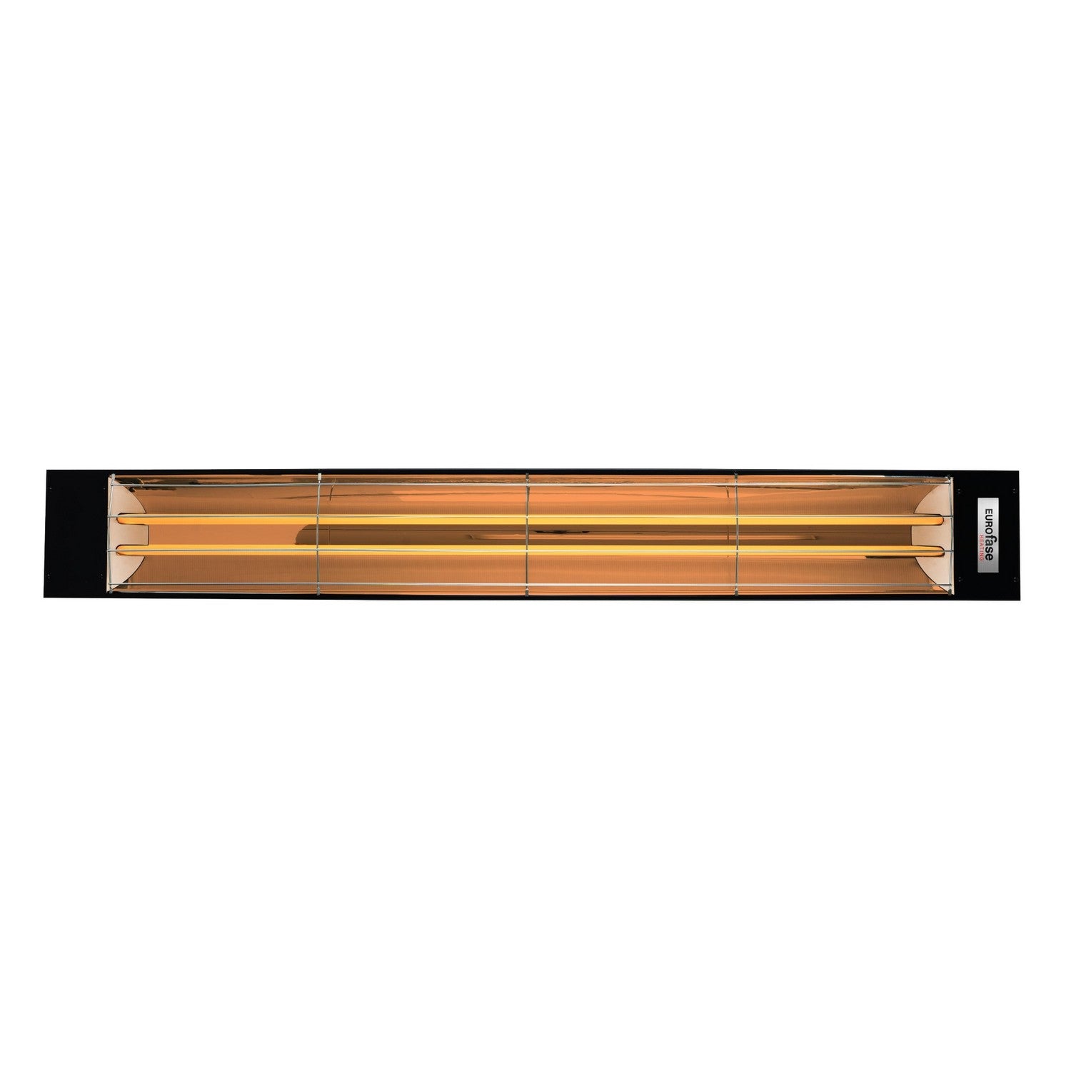 Eurofase EF60480B Dual Element 61 Inch 6000 Watt Electric Patio Heater - 408V - Black