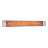 Eurofase EF60480S5 Dual Element 61 Inch 6000 Watt Electric Patio Heater With Brix Decor Plate - 408V - Stainless Steel