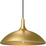 Alora Lighting PD627914BG Abel 1 Light 14 inch Pendant in Brushed Gold