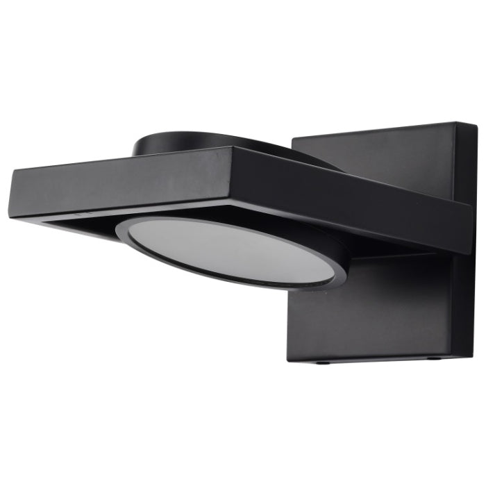 Nuvo 62-993 Hawk LED Wall Sconce, Color Temperature 3000K, Voltage 120V, Black