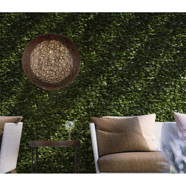 Maxim Lighting 14407CHWT Bali 1 Light 24 inch Chocolate/White Globe Chandelier - Outdoor Lifestyle