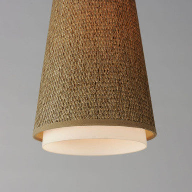 Maxim Lighting 14481GCNAB Sumatra 1 Light Natural Aged Brass Pendant Ceiling Light - Shade Detail