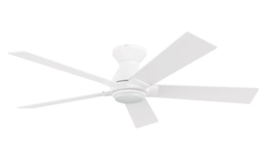 Carro USA SFR525J1-L11-W1-1-FM Ascender Contemporary LED 52" Home Ceiling Fan, White Finish