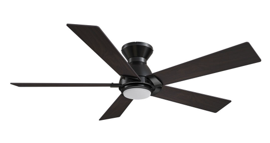Carro USA SFR525J1-L11-BG-1-FM Ascender Contemporary LED 52" Ceiling Fan, Black Finish