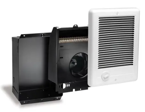 Cadet 67505 Com-Pak Wall Heater, Complete Unit with Thermostat, 1000W at 240V, White