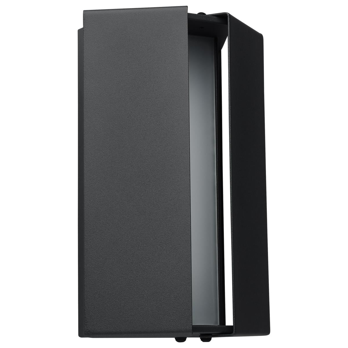 Nuvo 62-245 Peak LED Wall Sconce, Multi-Color Temperature, Matte Black Finish