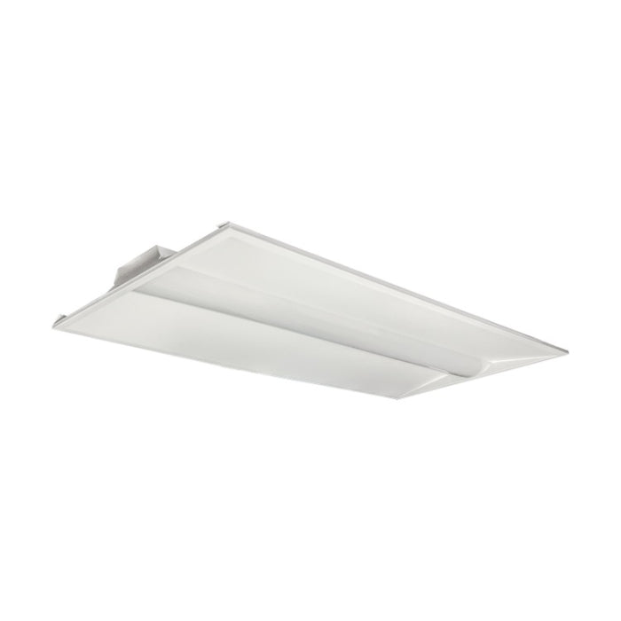 Nuvo 65-691 2X4 Single Basket Troffer, Selectable Wattage 30W, 40W, 50W, Lumens 5500 lm, Voltage 100V-277V, Multi-Color Temperature, White