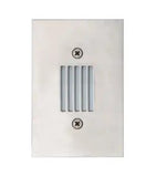 Eurofase Lighting 14787-010 0.4W Step Louvered Wall Mount Light, 20V, 3500K, Satin Nickel Finish