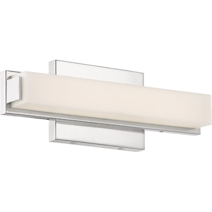 Nuvo 62-1101 Slick LED Vanity Fixture, 13IN, Color Temperature 3000K, Voltage 120V - Polished Nickel